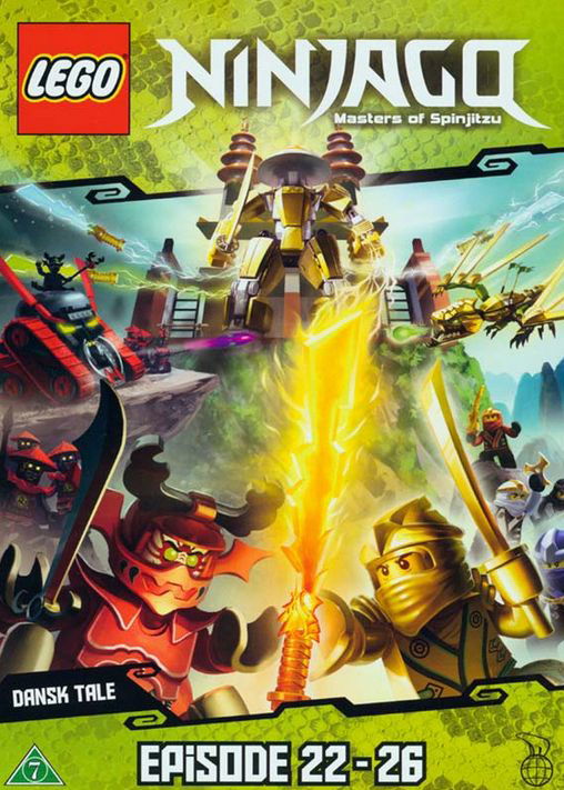 Cover for LEGO Ninjago · LEGO Ninjago - Del 6, episode 22-26 (DVD) (2013)