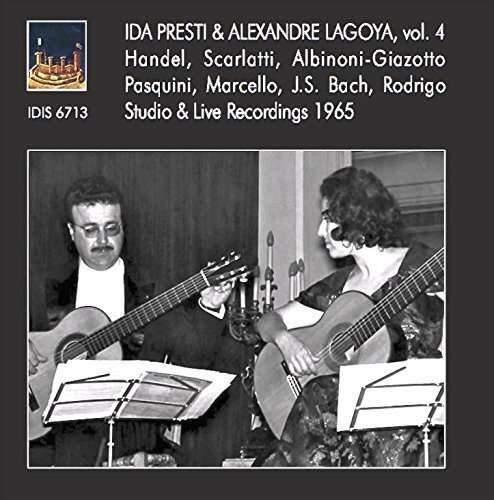 Ida Presti & Alexandre Lagoya 4 - Bach,j.s. / Presti,ida / Lagoya,alexandre - Musik - IDIS - 8021945003194 - 13. maj 2016