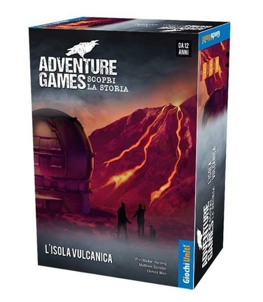 Cover for Giochi Uniti · United Games: Adventure Game - The Volcanic Island (Legetøj)