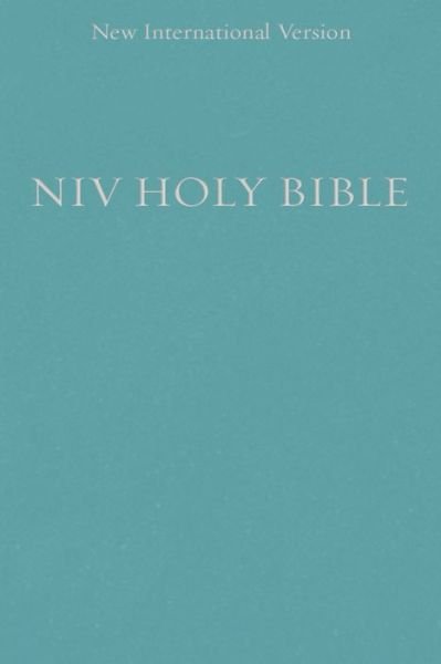 Cover for Zondervan · NIV, Holy Bible, Compact, Paperback, Teal (Paperback Bog) (2017)