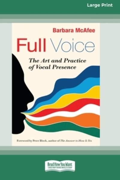 Cover for Barbara McAfee · Full Voice (Buch) (2015)