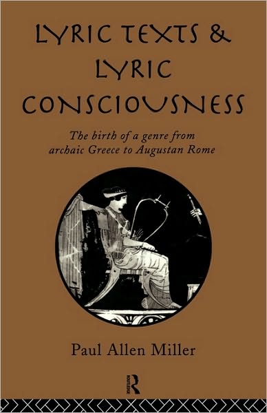 Cover for Paul Miller · Lyric Texts &amp; Consciousness (Paperback Book) (1994)