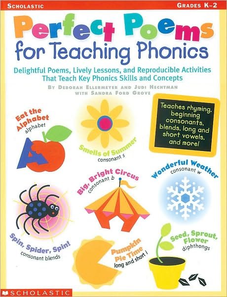 Cover for Grove Sandra · Perfect Poems for Teaching Phonics (Grades K-2) (Pocketbok) (1999)