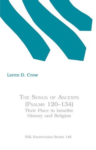 Cover for Crow · Songs of Ascents (Psalms 120 134) Their Place in Israelite History and Religion (Paperback Book) (1996)