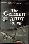 The German Army, 1933-1945 - Matthew Cooper - Książki - Scarborough House - 9780812885194 - 1 października 1990