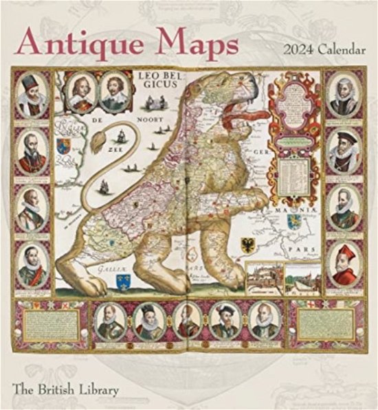 Antique Maps 2024 Wall Calendar - Pomegranate - Bücher - Pomegranate - 9781087507194 - 15. Juli 2023
