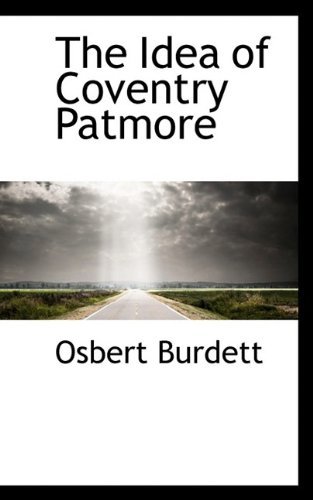 Cover for Osbert Burdett · The Idea of Coventry Patmore (Paperback Book) (2009)