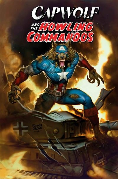 Cover for Stephanie Phillips · Capwolf &amp; The Howling Commandos (Paperback Bog) (2024)