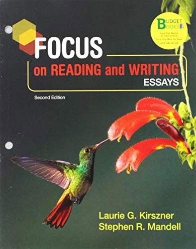 Cover for Laurie G. Kirszner · Loose-Leaf Version for Focus on Reading and Writing (Loose-leaf) (2018)