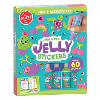 Paint & Peel Jelly Stickers - Klutz - Editors of Klutz - Libros - Scholastic US - 9781338702194 - 1 de febrero de 2021