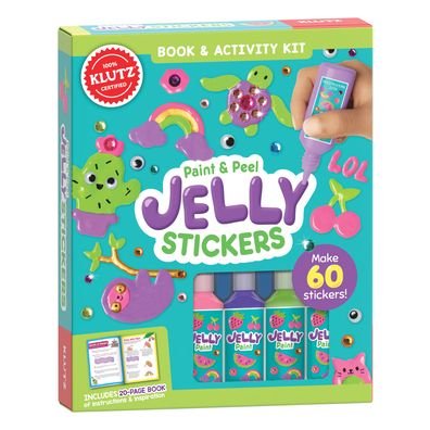 Cover for Editors of Klutz · Paint &amp; Peel Jelly Stickers - Klutz (Bog) (2021)