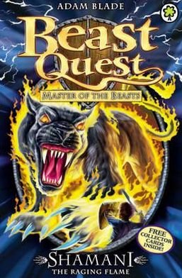 Cover for Adam Blade · Beast Quest: Shamani the Raging Flame: Series 10 Book 2 - Beast Quest (Pocketbok) (2014)