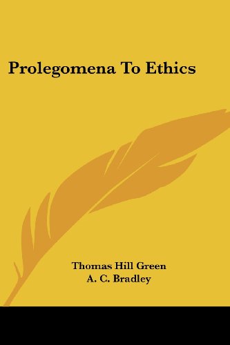 Cover for Thomas Hill Green · Prolegomena to Ethics (Paperback Book) (2007)