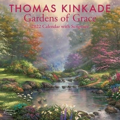 Thomas Kinkade Gardens of Grace with Scripture 2022 Wall Calendar - Thomas Kinkade - Merchandise - Andrews McMeel Publishing - 9781524864194 - 30. november 2021