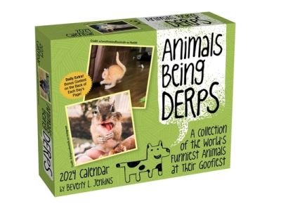 Animals Being Derps 2024 Day-to-Day Calendar - Beverly L. Jenkins - Merchandise - Andrews McMeel Publishing - 9781524880194 - September 5, 2023