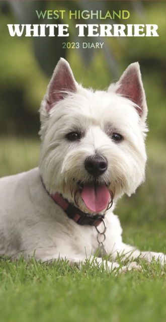 West Highland White Terriers Slim Diary 2023 -  - Books - Carousel Diaries 2023 - 9781529827194 - August 15, 2022