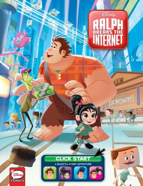 Cover for Joe Caramagna · Ralph Breaks the Internet (Hardcover Book) (2021)