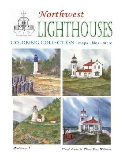 Cover for MS Olivia Jane Williams · Northwest Lighthouse Coloring Collection (Paperback Bog) (2016)
