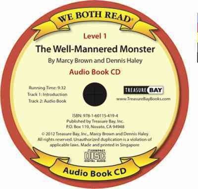 Cover for Dennis Haley · The Well-mannered Monster (We Both Read Audio Level 1) (Audiobook (CD)) (2012)