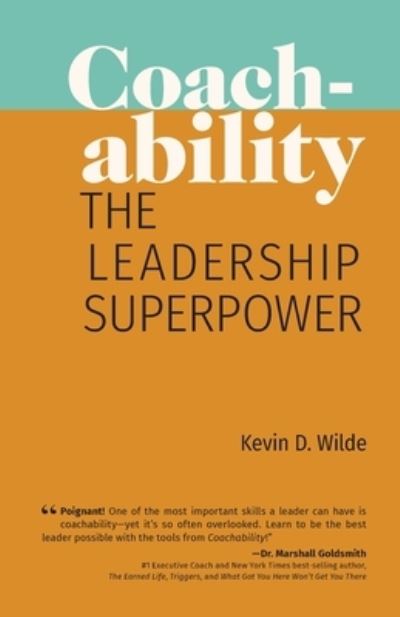 Cover for Kevin D. Wilde · Coachability (Bok) (2022)