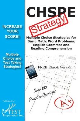 Cover for Complete Test Preparation Inc · Chspe Test Strategy!: Winning Multiple Choice Strategies for the California High School Proficiency Exam (Paperback Book) (2015)