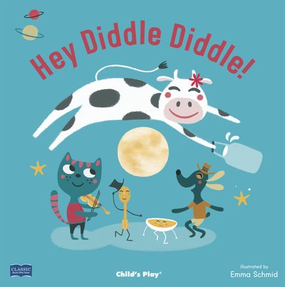 Cover for Hey Diddle Diddle - Classic Books with Holes Board Book (Board book) (2018)
