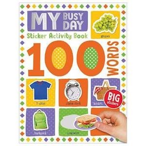 Cover for Make Believe Ideas · 100 My Busy Day Words Sticker Activity - 100 Sticker Activity (Paperback Book) (2020)