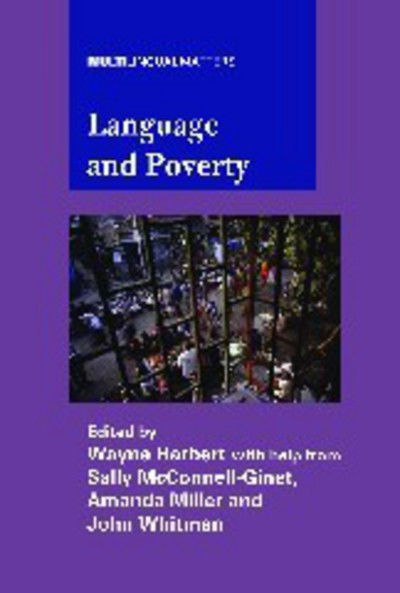 Cover for Language and Poverty - Multilingual Matters (Paperback Book) (2008)