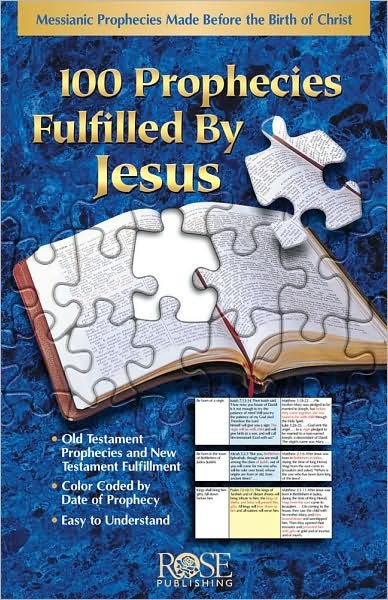 Cover for Jesus · 100 Prophecies Fulfilled by Jesus Pamphlet: Messianic Prohpecies Made Before the Birth of Christ (Paperback Book) (2003)