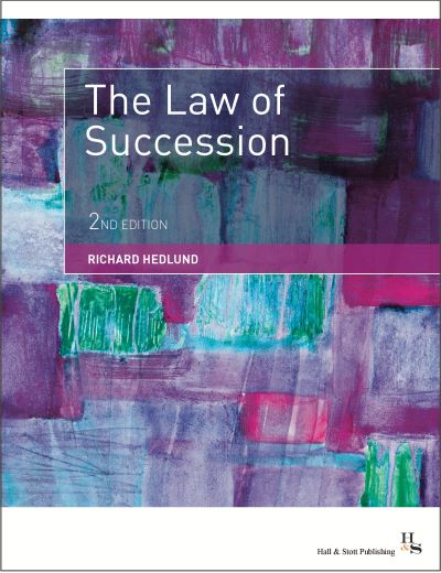 Cover for Richard Hedlund · The Law of Succession (Paperback Book) [2 Revised edition] (2021)