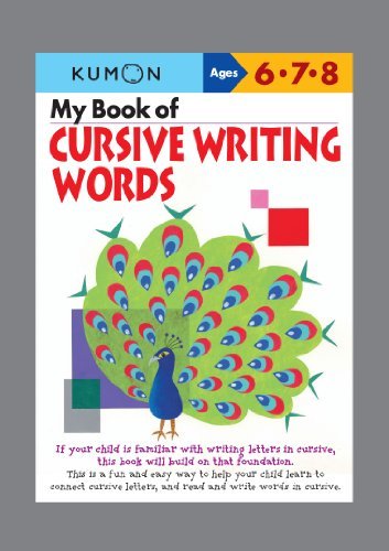 Cover for Kumon · My Book of Cursive Writing: Words (Paperback Bog) [Workbook edition] (2011)