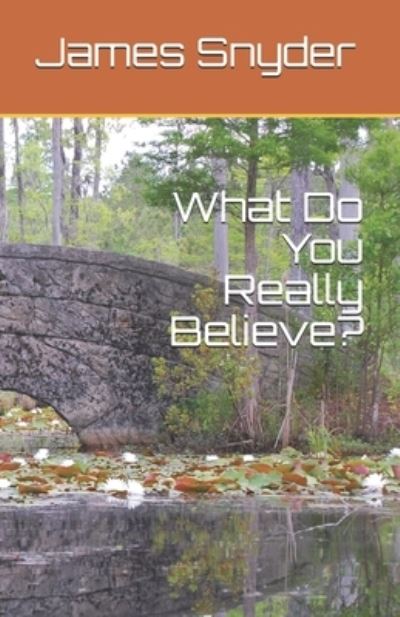 Cover for James L Snyder · What Do You Really Believe? (Paperback Book) (2020)