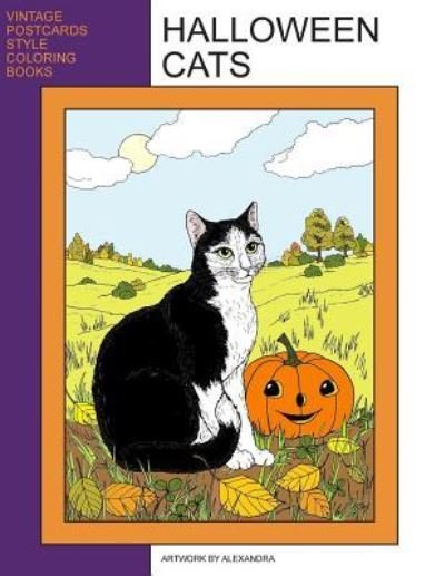 Cover for Alexandra · Halloween Cats (Paperback Book) (2017)