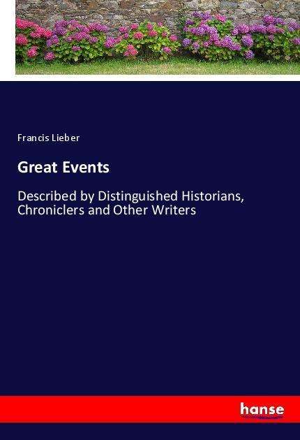 Cover for Lieber · Great Events (Bog)