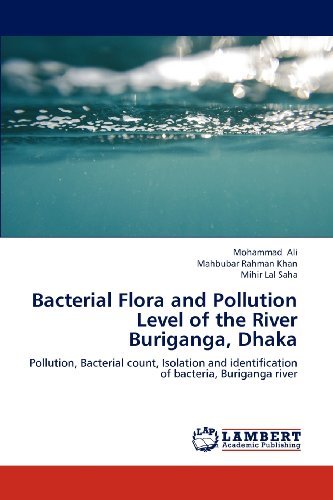 Cover for Mihir Lal Saha · Bacterial Flora and Pollution Level of the River Buriganga, Dhaka: Pollution, Bacterial Count, Isolation and Identification of Bacteria, Buriganga River (Paperback Book) (2012)