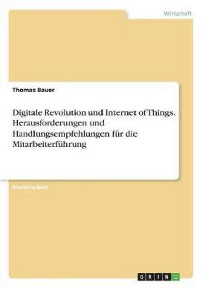 Cover for Bauer · Digitale Revolution und Internet (Book) (2017)