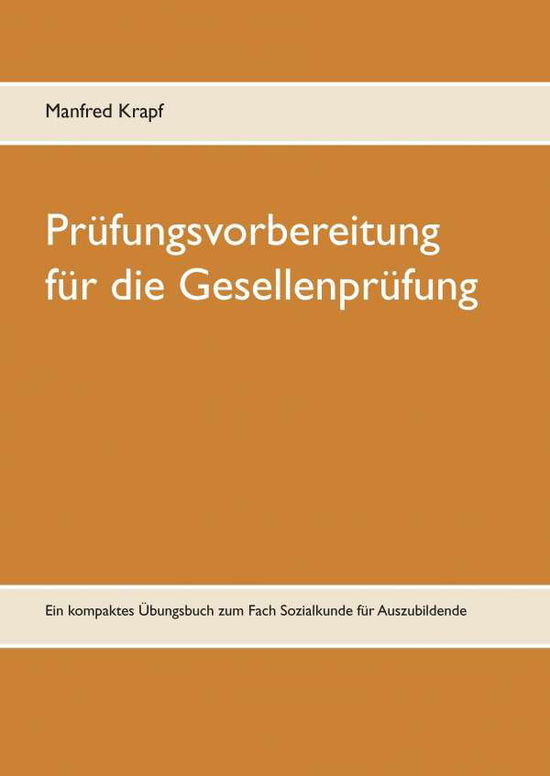 Cover for Krapf · Prüfungsvorbereitung für die Gese (Book)