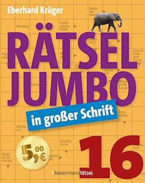 Cover for Eberhard Krüger · Rätseljumbo in großer Schrift 16 (Book) (2023)