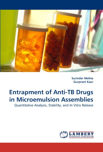 Cover for Gurpreet Kaur · Entrapment of Anti-tb Drugs in Microemulsion Assemblies: Quantitative Analysis, Stability, and in Vitro Release (Paperback Book) (2010)