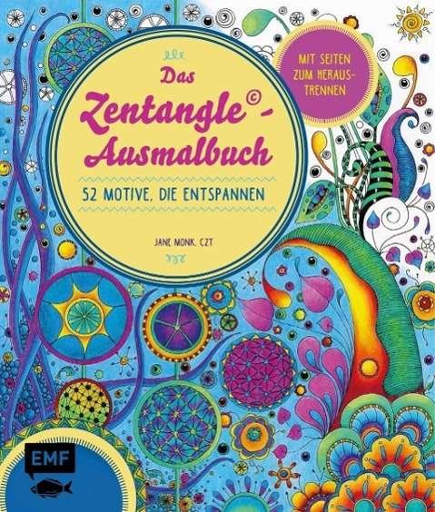 Cover for Monk · Das Zen &amp; Tangle-Ausmalbuch (Book)