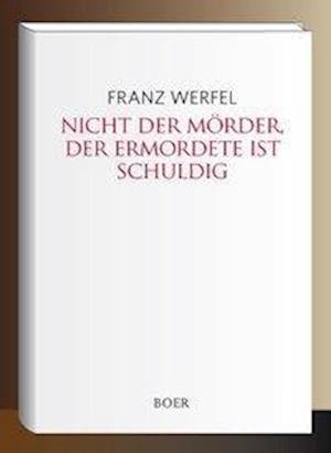 Cover for Werfel · Nicht der Mörder, der Ermordete (Bog)