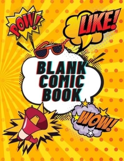 Cover for Gande Kids Publishing · Blank Comic Book (Pocketbok) (2021)