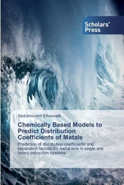 Cover for Elhassadi · Chemically Based Models to Pr (Book) (2019)