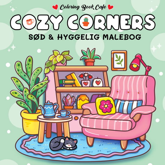 Cover for Coloring Book Cafe · Cozy Coloring: Malebog: Cozy Corners - Cozy Coloring (Paperback Book) [1st edition] (2025)