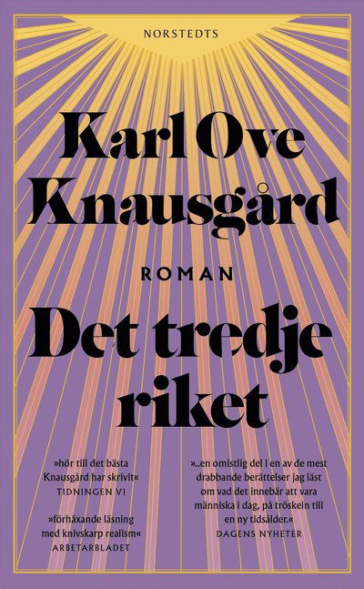 Cover for Karl Ove Knausgård · Det tredje riket (Paperback Bog) (2024)