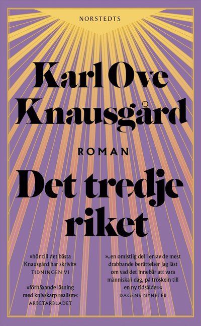 Cover for Karl Ove Knausgård · Det tredje riket (Paperback Bog) (2024)