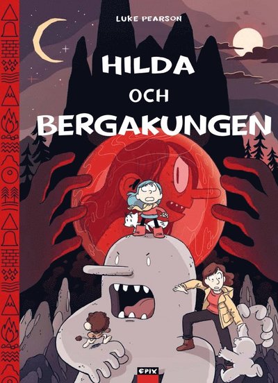 Cover for Luke Pearson · Hilda och Bergakungen (Inbunden Bok) (2022)