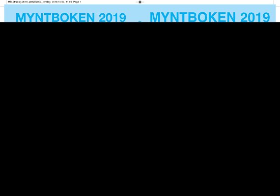 Myntboken 2019 Nr 49 - Archie Tonkin - Bøger - Tonkin - 9789172441194 - 30. november 2018