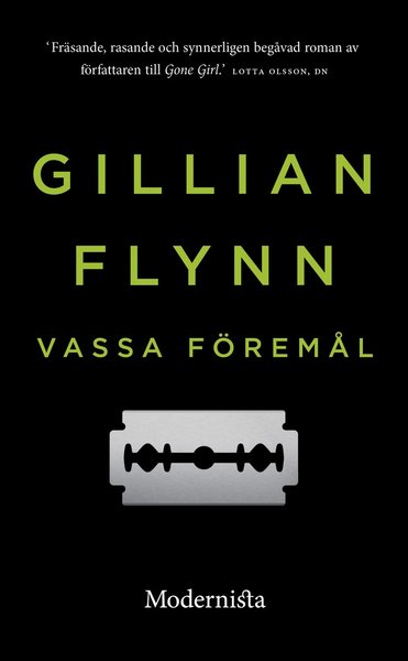 Cover for Gillian Flynn · Vassa föremål (Paperback Book) (2016)