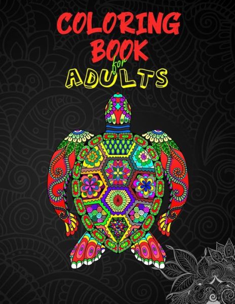 Cover for Ruth Waters · Coloring book for adults (Paperback Book) (2021)